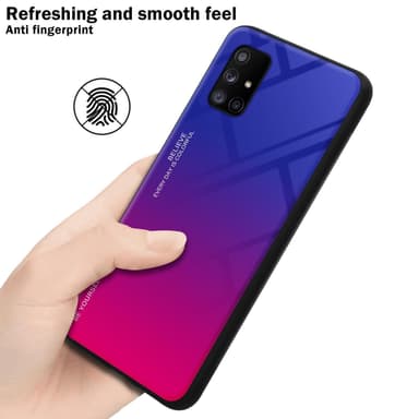 Deksel Samsung Galaxy A71 5G Case Cover (svart)