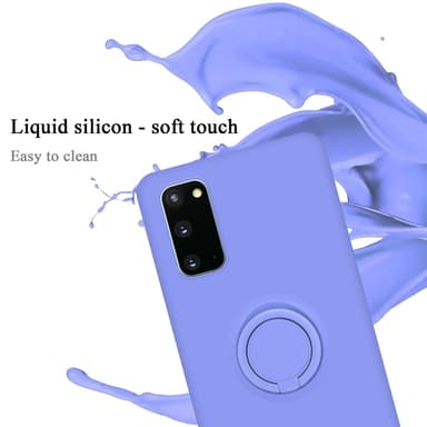 Deksel Samsung Galaxy S20 Ring Case (lilla)