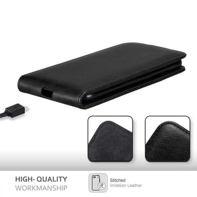 Google PIXEL 2 XL deksel flip cover (svart)