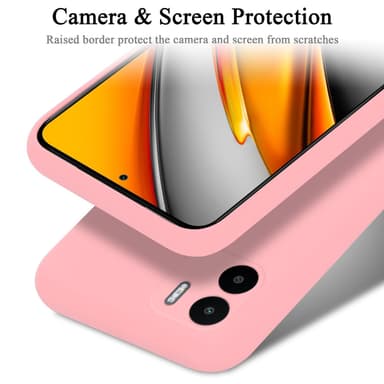 Xiaomi RedMi A1 silikondeksel case (rosa)