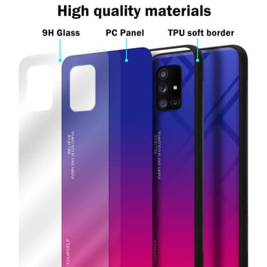 Deksel Samsung Galaxy A71 5G Case Cover (svart)
