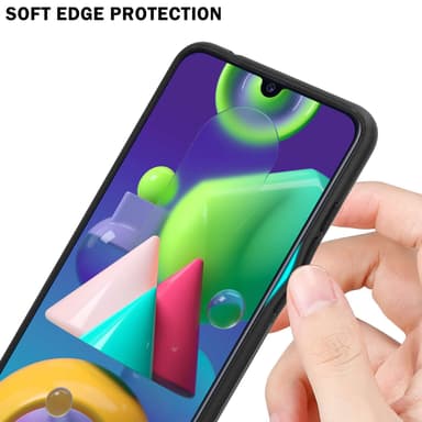 Deksel Samsung Galaxy M31 Case Cover (Svart)