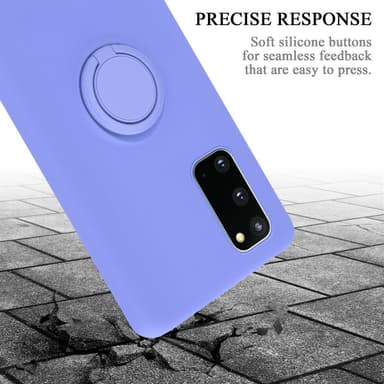 Deksel Samsung Galaxy S20 Ring Case (lilla)