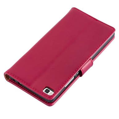 Huawei P8 lommebokdeksel etui (rød)