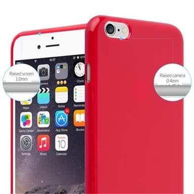 iPhone 6 PLUS / 6S PLUS Deksel Case Cover (rød)