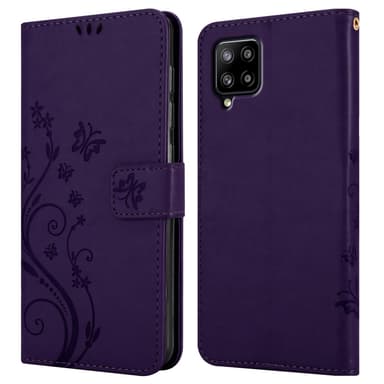 Samsung Galaxy A42 5G / M42 5G lommebokdeksel Blomster