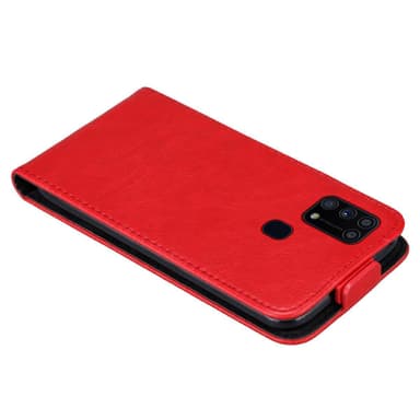 Samsung Galaxy M21 / M30s deksel flip cover (rød)