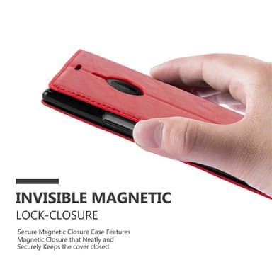 Nokia Lumia 1520 lommebokdeksel case (rød)