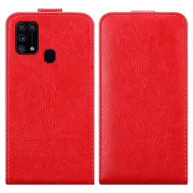 Samsung Galaxy M21 / M30s deksel flip cover (rød)