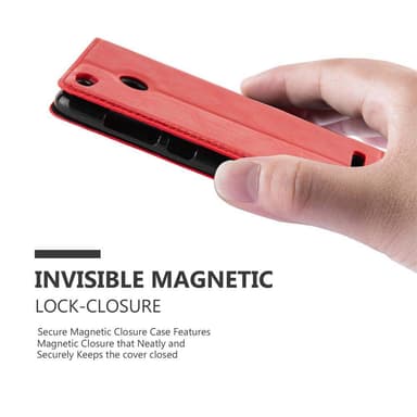Xiaomi RedMi 3S lommebokdeksel case (rød)