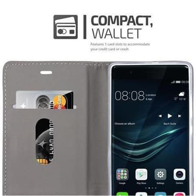 Huawei P9 lommebokdeksel etui (blå)