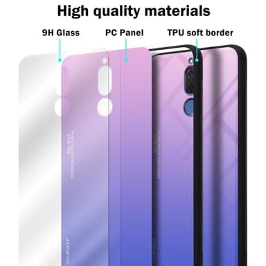 Deksel Huawei MATE 10 LITE Case Cover (svart)