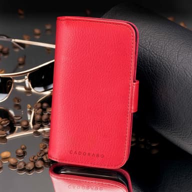 iPhone 13 PRO MAX lommebokdeksel case (rød)