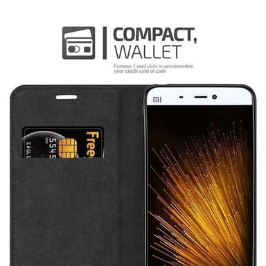 Xiaomi Mi 5 lommebokdeksel case (brun)