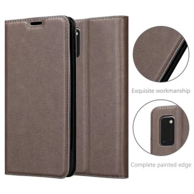 Samsung Galaxy A41 lommebokdeksel case (brun)