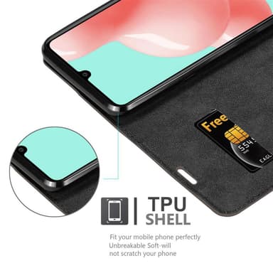 Samsung Galaxy A41 lommebokdeksel case (brun)