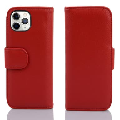 iPhone 13 PRO MAX lommebokdeksel case (rød)