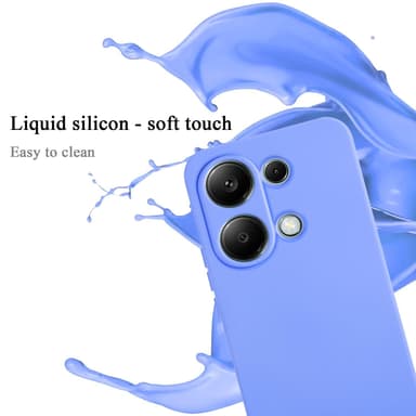Redmi Note 13 pro 4G silikondeksel case (Lilla)