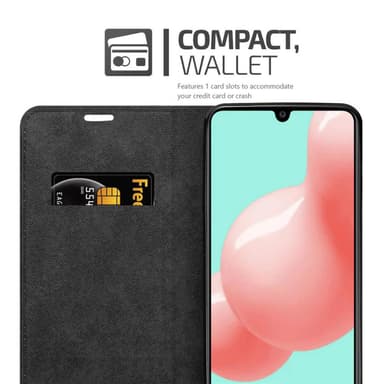 Samsung Galaxy A41 lommebokdeksel case (brun)