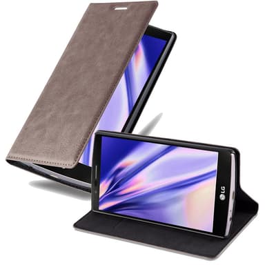 LG G4 / G4 PLUS lommebokdeksel case (brun)