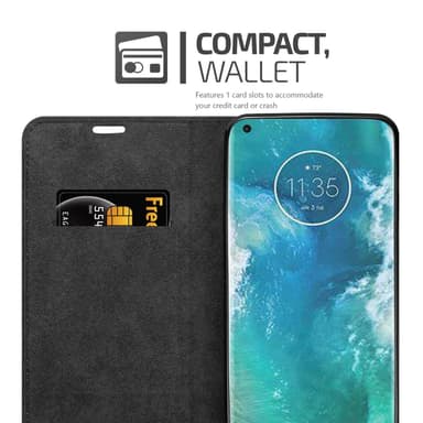 Motorola EDGE+ lommebokdeksel case (rød)