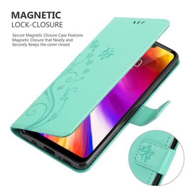 LG G7 ThinQ / FIT / ONE lommebokdeksel Blomster