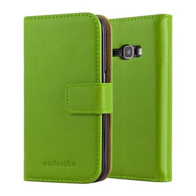 Samsung Galaxy J1 2016 lommebokdeksel etui (grønn)