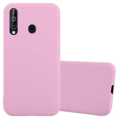 Deksel Samsung Galaxy A60 / M40 Silikon cover (rosa)