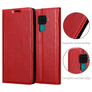 Huawei MATE 30 LITE lommebokdeksel case (rød)