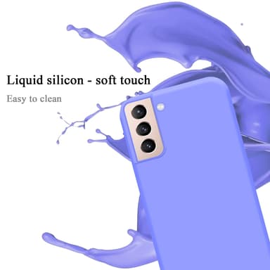 Samsung Galaxy S22 PLUS silikondeksel case (lilla)