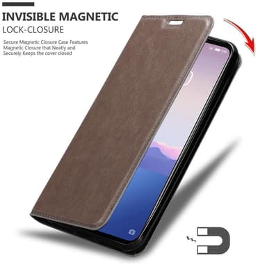 MEIZU 16Xs lommebokdeksel case (brun)