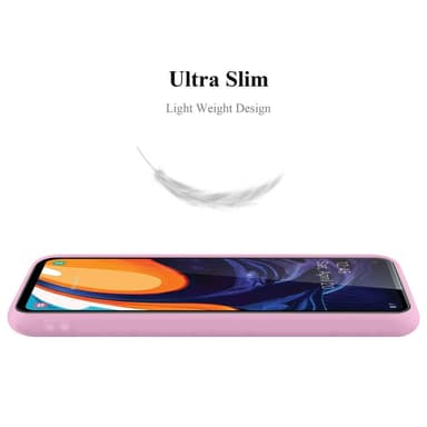 Deksel Samsung Galaxy A60 / M40 Silikon cover (rosa)