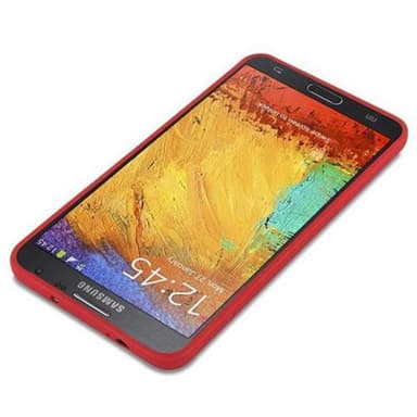 Deksel Samsung Galaxy NOTE 3 Silikon cover (rød)