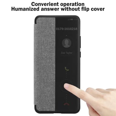 Huawei P40 lommebokdeksel etui (grå)