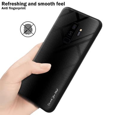 Samsung Galaxy S9 PLUS Deksel Case Cover (svart)