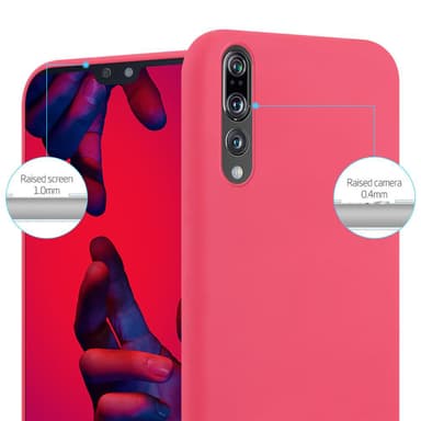 Deksel Huawei P20 PRO / P20 PLUS Silikon cover (rød)