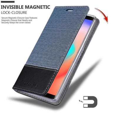 Cubot J3 PRO lommebokdeksel etui (blå)