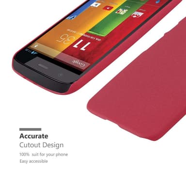 Motorola MOTO Z2 Hardt Deksel Cover (rød)