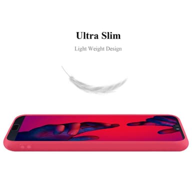 Deksel Huawei P20 PRO / P20 PLUS Silikon cover (rød)