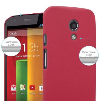 Motorola MOTO Z2 Hardt Deksel Cover (rød)