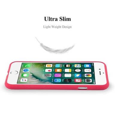 Deksel iPhone 7 / 7S / 8 / SE 2020 case (rød)