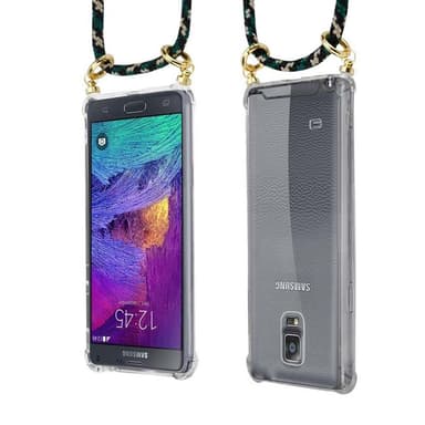 Samsung Galaxy NOTE 4 Deksel med Halskjede (brun)