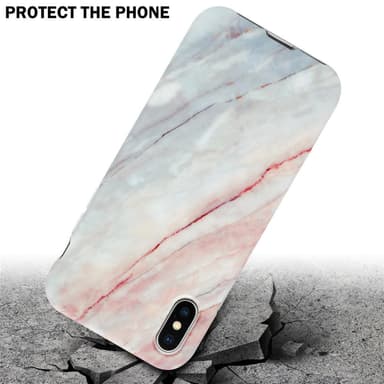 iPhone XS MAX lommebokdeksel etui (rosa)