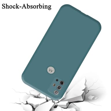 Motorola MOTO G10 / G30 silikondeksel case (Grønn)