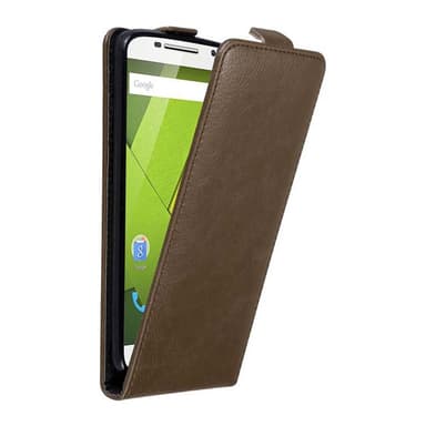 Motorola MOTO X PLAY deksel flip cover (brun)