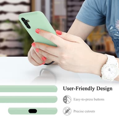Samsung Galaxy A13 5G silikondeksel case (grønn)