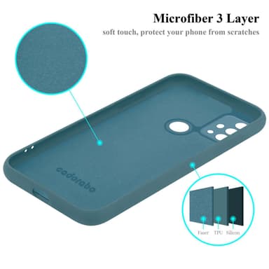 Motorola MOTO G10 / G30 silikondeksel case (Grønn)