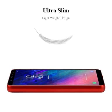 Deksel Samsung Galaxy A6 PLUS 2018 Case Cover (rød)
