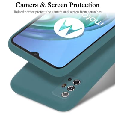 Motorola MOTO G10 / G30 silikondeksel case (Grønn)