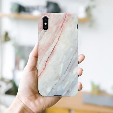 iPhone XS MAX lommebokdeksel etui (rosa)